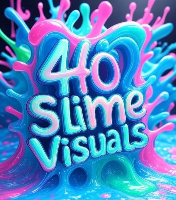 40 Slime Visuals – MP4 Satisfying Videos
