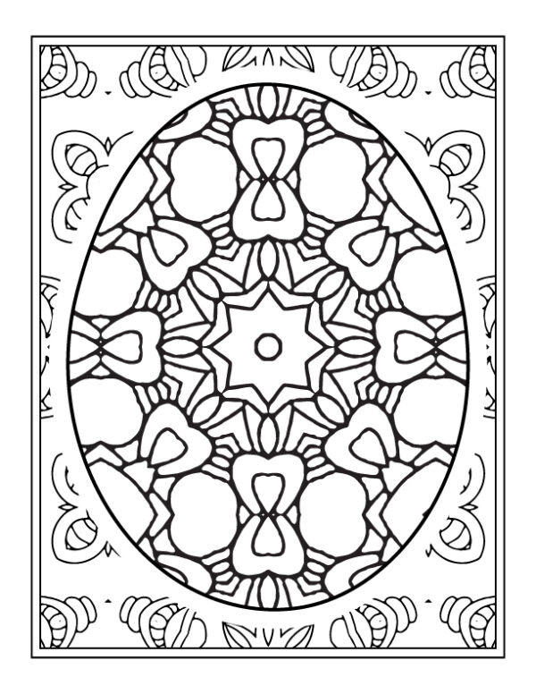 150 Easter Coloring Pages for Relaxation - Image 2