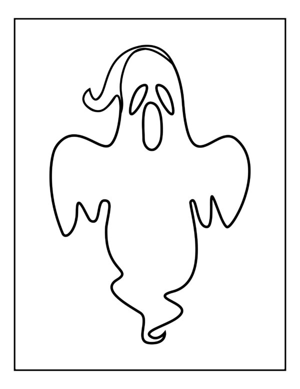200 Halloween Coloring Pages – Fun for All Ages - Image 2